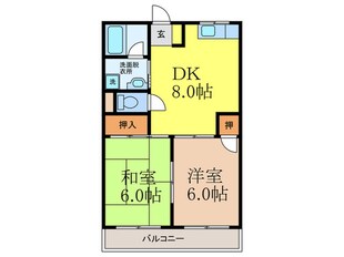 ハイシャト－大翔の物件間取画像